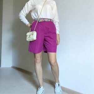Tail Vintage 80s Tenniscore Shorts with Belt USA Made